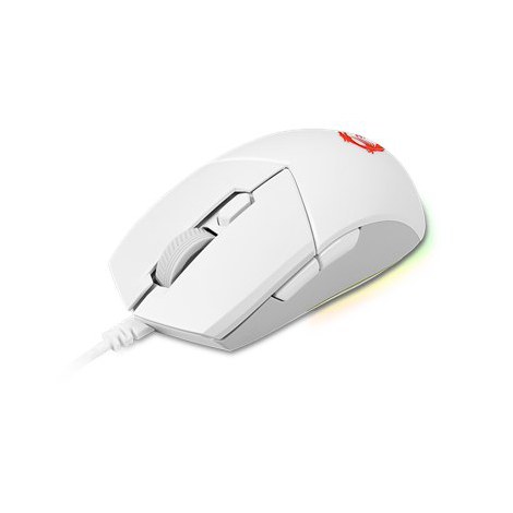 MSI | Clutch GM11 | Optical | Gaming Mouse | White | Yes - 3